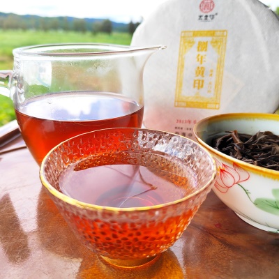 天门山古树茶 2013年200克易武高杆普洱生茶 云南茶叶 厂家批发