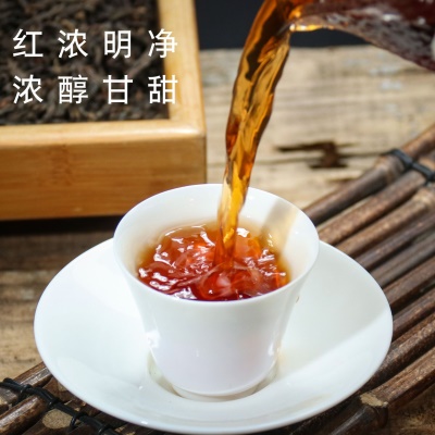 广西梧州2016年六堡茶黑茶特级金花干仓陈年老茶散装茶叶厂家批发